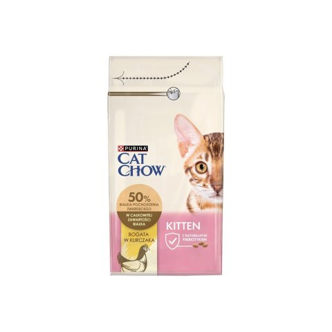 PURINA CAT CHOW Kitten Chicken - sucha karma dla kociąt - 1,5 kg PURINA NESTLE PURINA CAT CHOW Kitten Chicken - sucha karma dla kociąt - 1,5 kg PURINA NESTLE