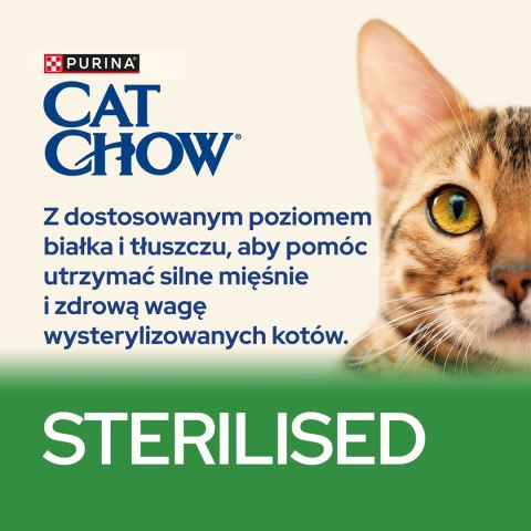 PURINA CAT CHOW Sterilized - sucha karma dla kota - 1,5 kg PURINA NESTLE