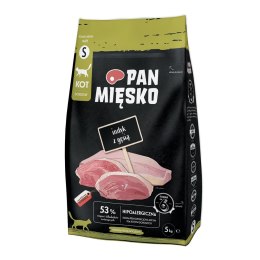 Pan Mięsko Karma sucha dla kota Indyk z gęsią (dorosły) chrupki S 5kg PAN MIĘSKO
