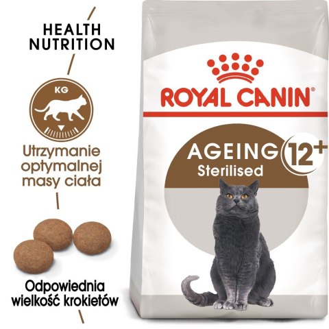 ROYAL CANIN Senior Ageing 12+ Sterilised 2kg Royal Canin ROYAL CANIN Senior Ageing 12+ Sterilised 2kg Royal Canin