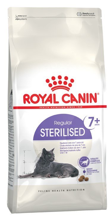 ROYAL CANIN Sterilised +7 1,5kg Royal Canin ROYAL CANIN Sterilised +7 1,5kg Royal Canin