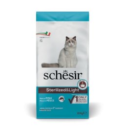 SCHESIR Sterilized Bogata w rybę 10kg Agras Pet Foods