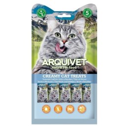 ARQUIVET Kremowa przekąska tuńczyk, dorsz 5X14 g ARQUIVET