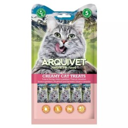 ARQUIVET Kremowa przekąska tuńczyk, krewetka 5X14 g ARQUIVET