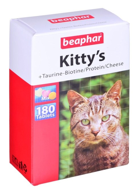 BEAPHAR Kitty's Mix - witaminy przysmak dla kota 180szt Beaphar BEAPHAR Kitty's Mix - witaminy przysmak dla kota 180szt Beaphar
