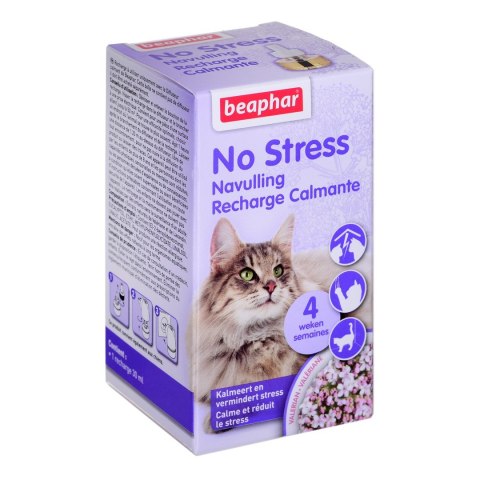 BEAPHAR No Stress - wkład do aromatyzera behawioralnego dla kotów - 30ml Beaphar BEAPHAR No Stress - wkład do aromatyzera behawioralnego dla kotów - 30ml Beaphar