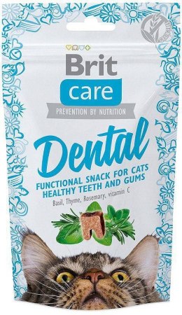 BRIT Care Cat Snack Dental - przysmak dla kota - 50 g Brit