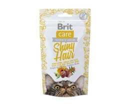 BRIT Care Cat Snack SHINY Hair - przysmak dla kota - 50 g Brit