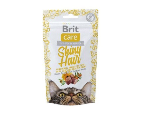 BRIT Care Cat Snack SHINY Hair - przysmak dla kota - 50 g Brit BRIT Care Cat Snack SHINY Hair - przysmak dla kota - 50 g Brit