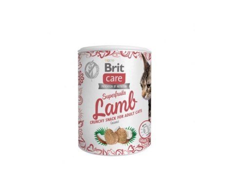 BRIT Care Cat Snack Superfruits Lamb - przysmak dla kota - 100 g Brit BRIT Care Cat Snack Superfruits Lamb - przysmak dla kota - 100 g Brit