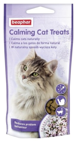 Beaphar Calming Cat Treats - wyciszający przysmak dla kotów - 35 g Beaphar