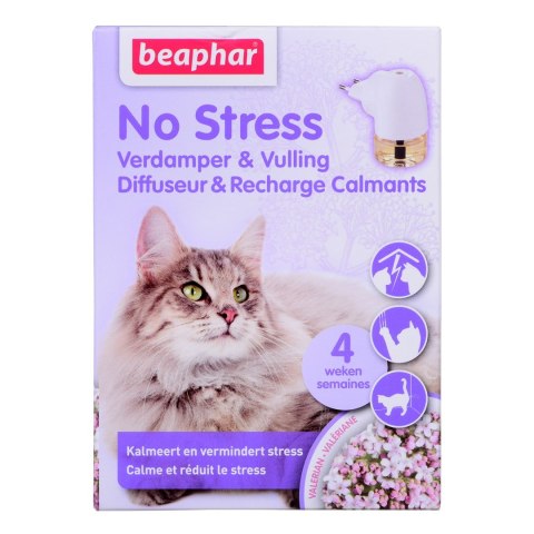 Beaphar No Stress Calming Diffuser Cat - aromatyzer behawioralny dla kotów - 30 ml Beaphar Beaphar No Stress Calming Diffuser Cat - aromatyzer behawioralny dla kotów - 30 ml Beaphar