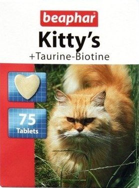 Beaphar witaminy tauryna biotyna dla kota 75tabl Beaphar Beaphar witaminy tauryna biotyna dla kota 75tabl Beaphar