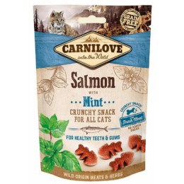 CARNILOVE Crunchy Fresh Snack Salmon+Mint - przysmak dla kota - 50 g CARNILOVE