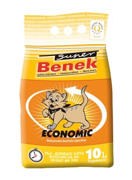CERTECH Super Benek Economic - żwirek dla kota zbrylający 10l Super Benek