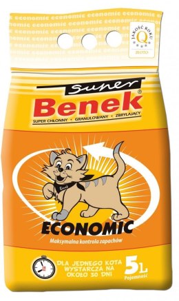 CERTECH Super Benek Economic - żwirek dla kota zbrylający 5l CERTECH