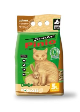 CERTECH Super Żwirek Pinio Naturalny, drewniany dla kota - 5 l CERTECH