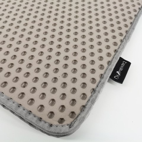 DIAMENTIQ Mata pod kuwetę dla kota wycieraczka box Szary prostokąt 45x60 DIAMENTIQ DIAMENTIQ Mata pod kuwetę dla kota wycieraczka box Szary prostokąt 45x60 DIAMENTIQ