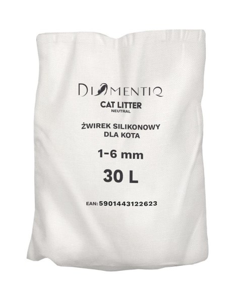 DIAMENTIQ Neutral - żwirek neutralny - 30 l DIAMENTIQ DIAMENTIQ Neutral - żwirek neutralny - 30 l DIAMENTIQ