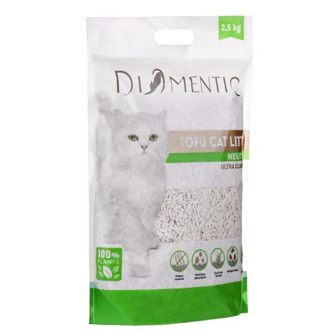 DIAMENTIQ Żwirek Tofu zbrylający 2,5 kg NATURALNY DIAMENTIQ DIAMENTIQ Żwirek Tofu zbrylający 2,5 kg NATURALNY DIAMENTIQ