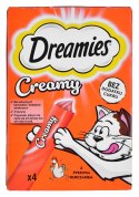 DREAMIES Creamy Kurczak - przysmak dla kota - 4x10 g Dreamies