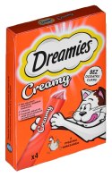 DREAMIES Creamy Kurczak - przysmak dla kota - 4x10 g Dreamies
