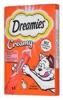 DREAMIES Creamy Kurczak - przysmak dla kota - 4x10 g Dreamies