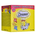 DREAMIES Variety Snack Box - przysmak dla kota - 12x60 g Dreamies
