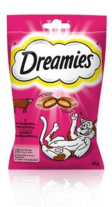 DREAMIES z wołowiną 60g Dreamies