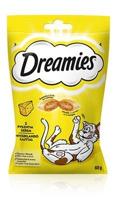 DREAMIES z żółtym serem 60g Dreamies