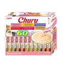 INABA CAT CHURU VARIETIES tuńczyk - przysmak dla kota 60 x 14 g INABA