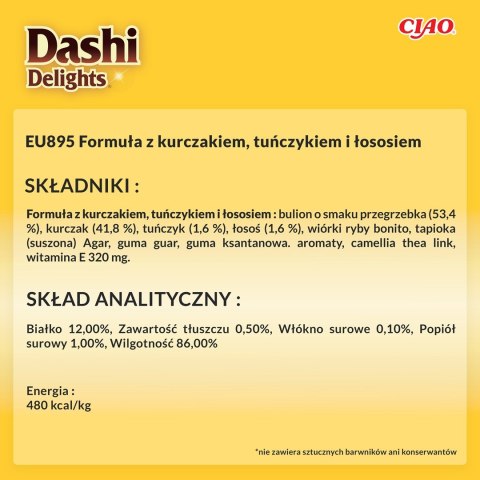 INABA CAT DASHI DELIGHTS FLAKES CHICK.TUN&SALM 40g INABA INABA CAT DASHI DELIGHTS FLAKES CHICK.TUN&SALM 40g INABA