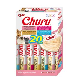 INABA CHURU Varietes Owoce morza -przysmak dla kota 20x14 g INABA