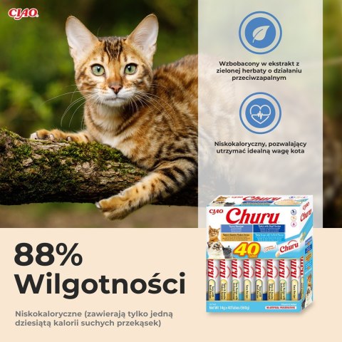 INABA CHURU Varietes Tuńczyk Owoce m- kot 40x14 g INABA INABA CHURU Varietes Tuńczyk Owoce m- kot 40x14 g INABA