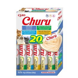 INABA CHURU Varietes Tuńczyk -przysmak dla kota 20x14 g INABA