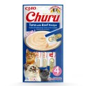 INABA CHURU tuńczyk/wołowina przysmak kot 4x14g INABA