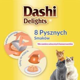 INABA DASHI DELIGHTS Kurczak Tuńczyk&Łosoś 70g bulion dla kota INABA