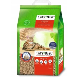 JRS Cat's Best Original - drewniany żwirek zbrylający dla kota - 5 l / 2,1 kg Cat's Best