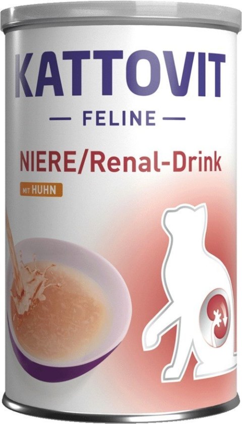 KATTOVIT DRINK NIERE/RENAL CHICKEN 135ML KATTOVIT KATTOVIT DRINK NIERE/RENAL CHICKEN 135ML KATTOVIT