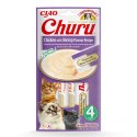 Przysmak CHURU Kurczak z krewetkami dla kota 4x14g INABA