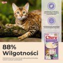 Przysmak CHURU Kurczak z krewetkami dla kota 4x14g INABA