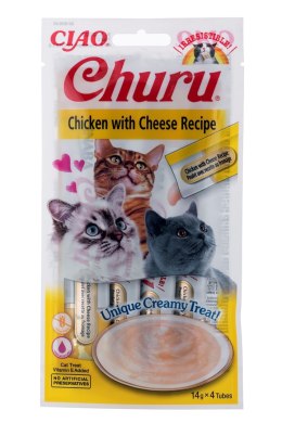 Przysmak CHURU Kurczak z serem dla kota 4x14g INABA