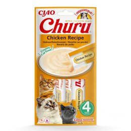 Przysmak CHURU z kurczakiem dla kota 4x14g INABA