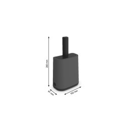 Rotho Łopatka z podstawką +worki 16x8cm antracyt Rotho