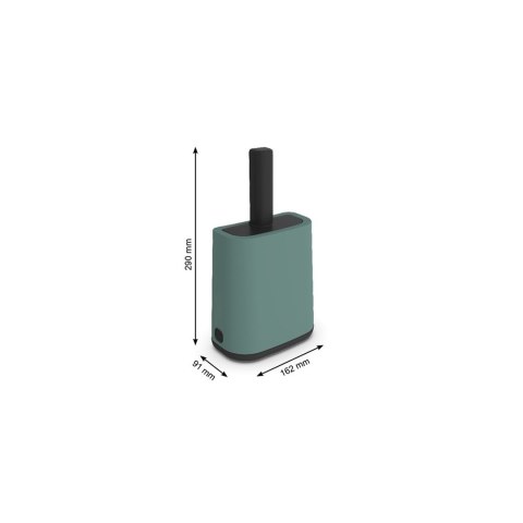 Rotho Łopatka z podstawką +worki 16x8cm green Rotho Rotho Łopatka z podstawką +worki 16x8cm green Rotho