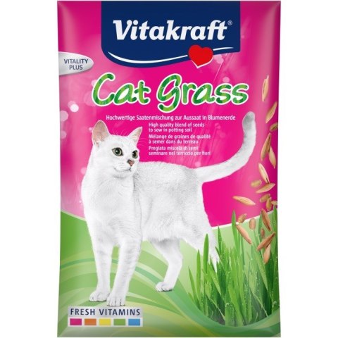 VITAKRAFT CAT GRASS nasiona trawy przysmak dla kota 50g Vitakraft VITAKRAFT CAT GRASS nasiona trawy przysmak dla kota 50g Vitakraft