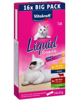 VITAKRAFT CAT LIQUID SNACK multipack 16x15g Vitakraft