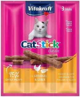 VITAKRAFT CAT STICK MINI drób-wątróbka dla kota 3szt Vitakraft