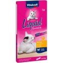 VITAKRAFT Cat Liquid Snack - przysmak dla kota w płynie: kurczak, tauryna 6 szt. Vitakraft
