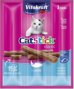VITAKRAFT Cat Stick Mini - przysmak dla kota smak: łosoś/pstrąg 3szt./18g Vitakraft
